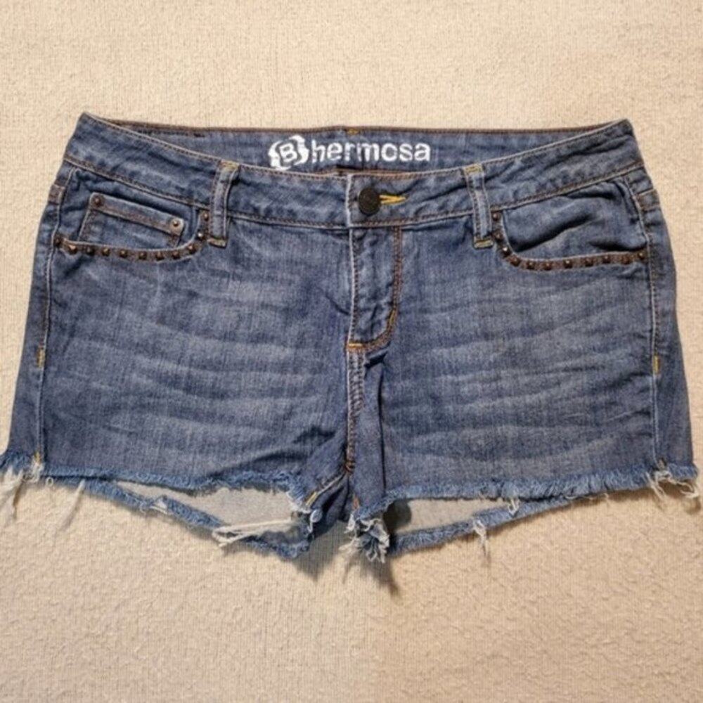 BULLHEAD HERMOSA RAW HEM SHORTS SZ 9